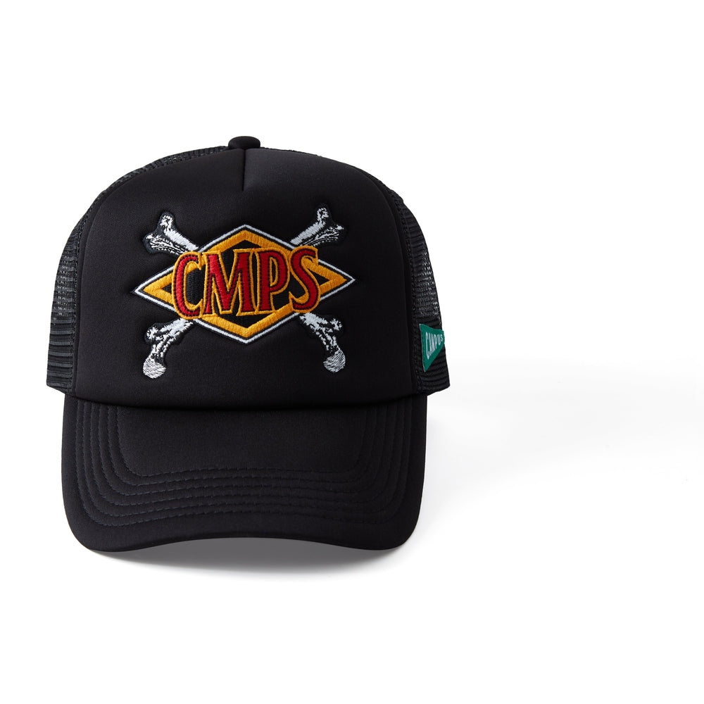 Dead End Trucker Snapback Hat (Black)